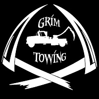 Grim Towing logo