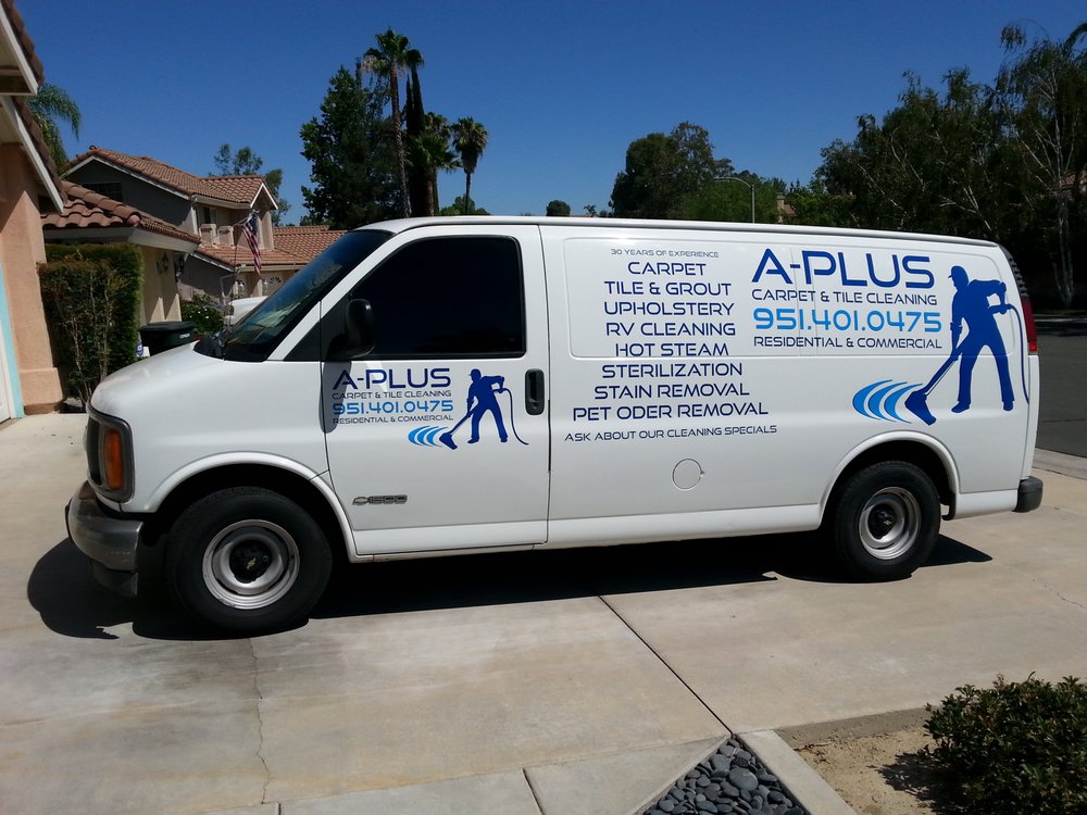 A Plus Carpet and Tile Cleaning logo