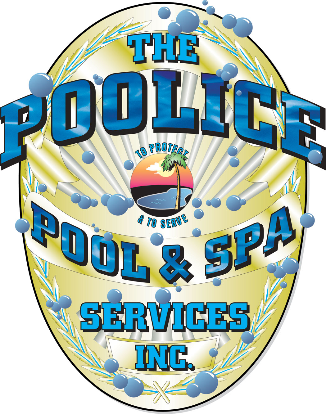 The Poolice logo