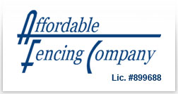 Affordable Fencing Company logo