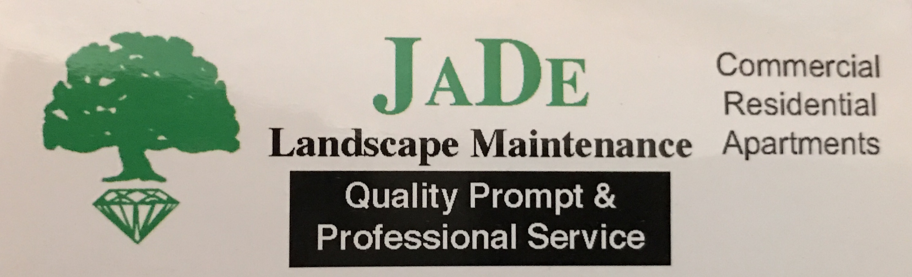 Jade Landscape Maintenance logo